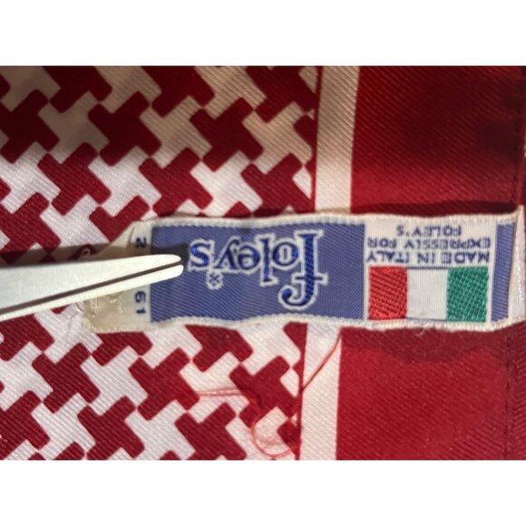 Assorted Polyester 7 Silk Scarves Lot Of 7 - Jones New York & Others - Various C - Picture 14 of 16